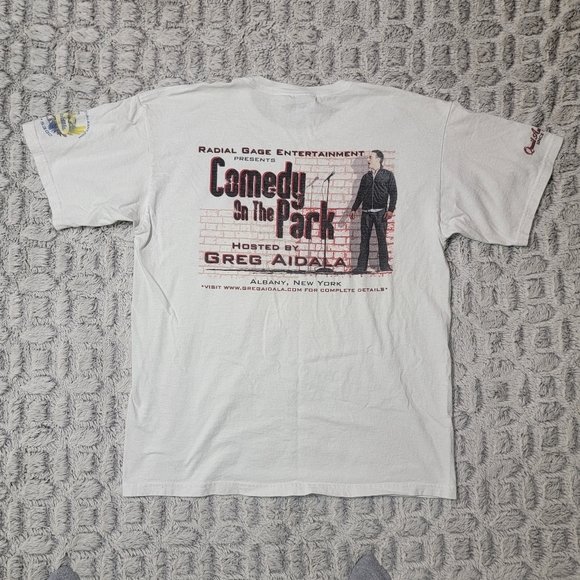 Comedy on the Park Greg Aidala Albany New York Shirt Size Large - Picture 2 of 7
